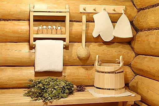 Sauna aksesuarları Türkiye içi çekilmiş fotoğraf